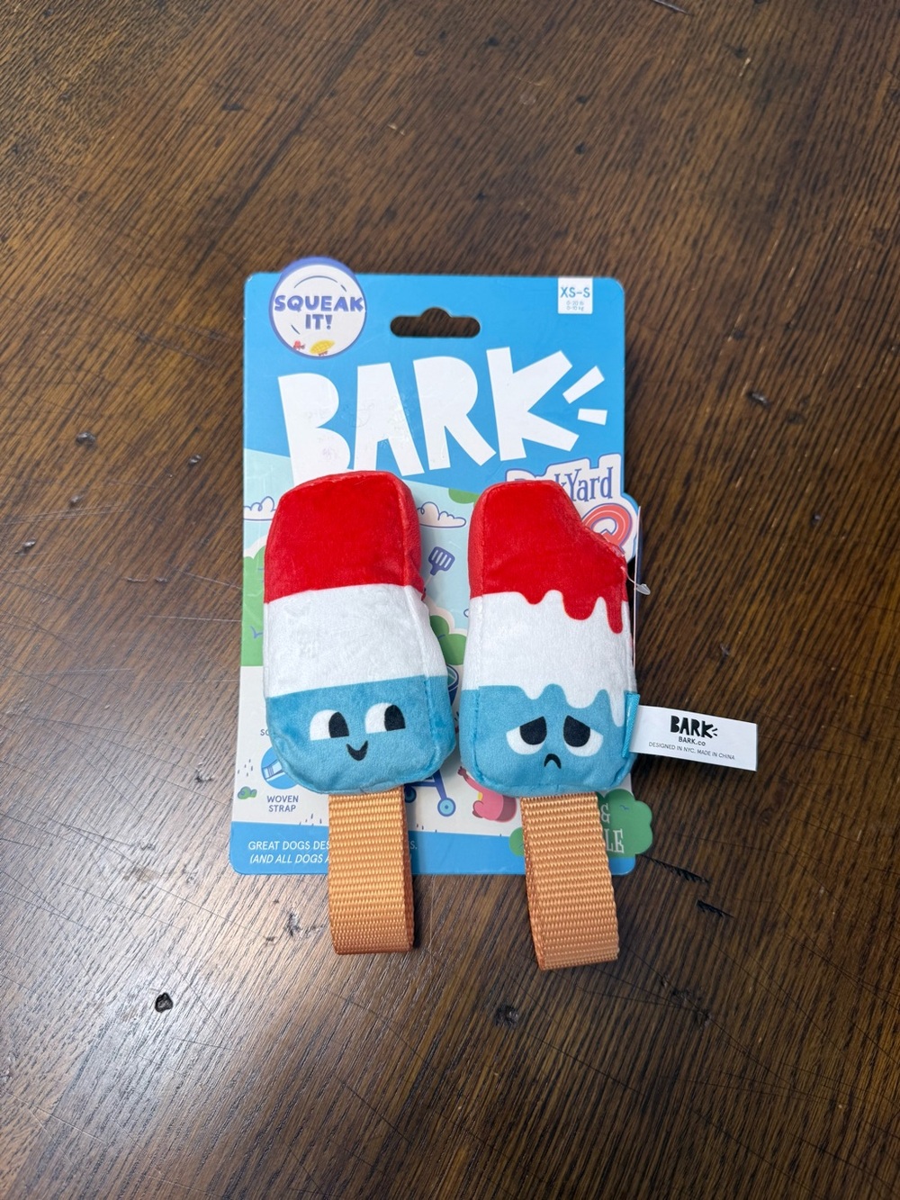 BARK Mom & Popsicle Dog Toy | Brand New